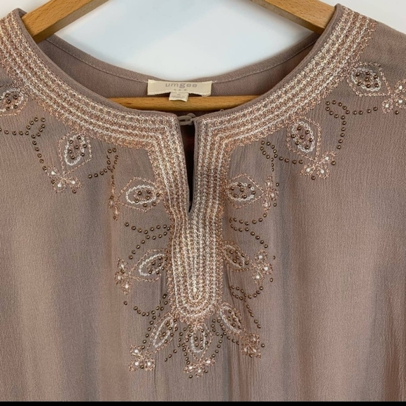 NWOT Umgee Embroidered Tunic Dress - Picture 3 of 4